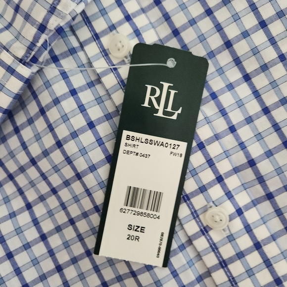 LAUREN Ralph Lauren Boys Checkered Shirt size 20 - Picture 11 of 15